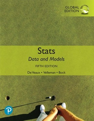 STATS DATA & MODELS GLOBAL EDITION by Richard De Veaux Paperback Self Help