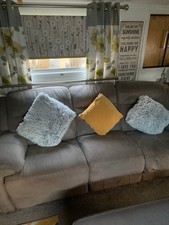 3 Seater Settee With Power Recliners And USB Charging Points