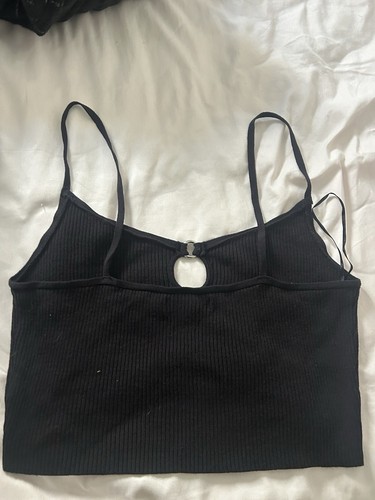 Size Large Fancy Cute Black Top - Picture 4 of 6