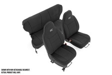 Rough Country Neoprene Seat Covers For 1997-2001 Jeep Cherokee Xj - 91023 Rough Country Neoprene Seat Covers For 1997-2001 Jeep Cherokee Xj - 91023