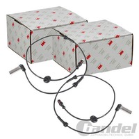 2X NK ABS-SENSOR Raddrehzahl Vorne Passend FüR Land Rover Freelander