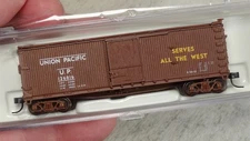Union Pacific 40' Double Sheathed Wood Boxcar 126816, Atlas 45741, N Scale, New