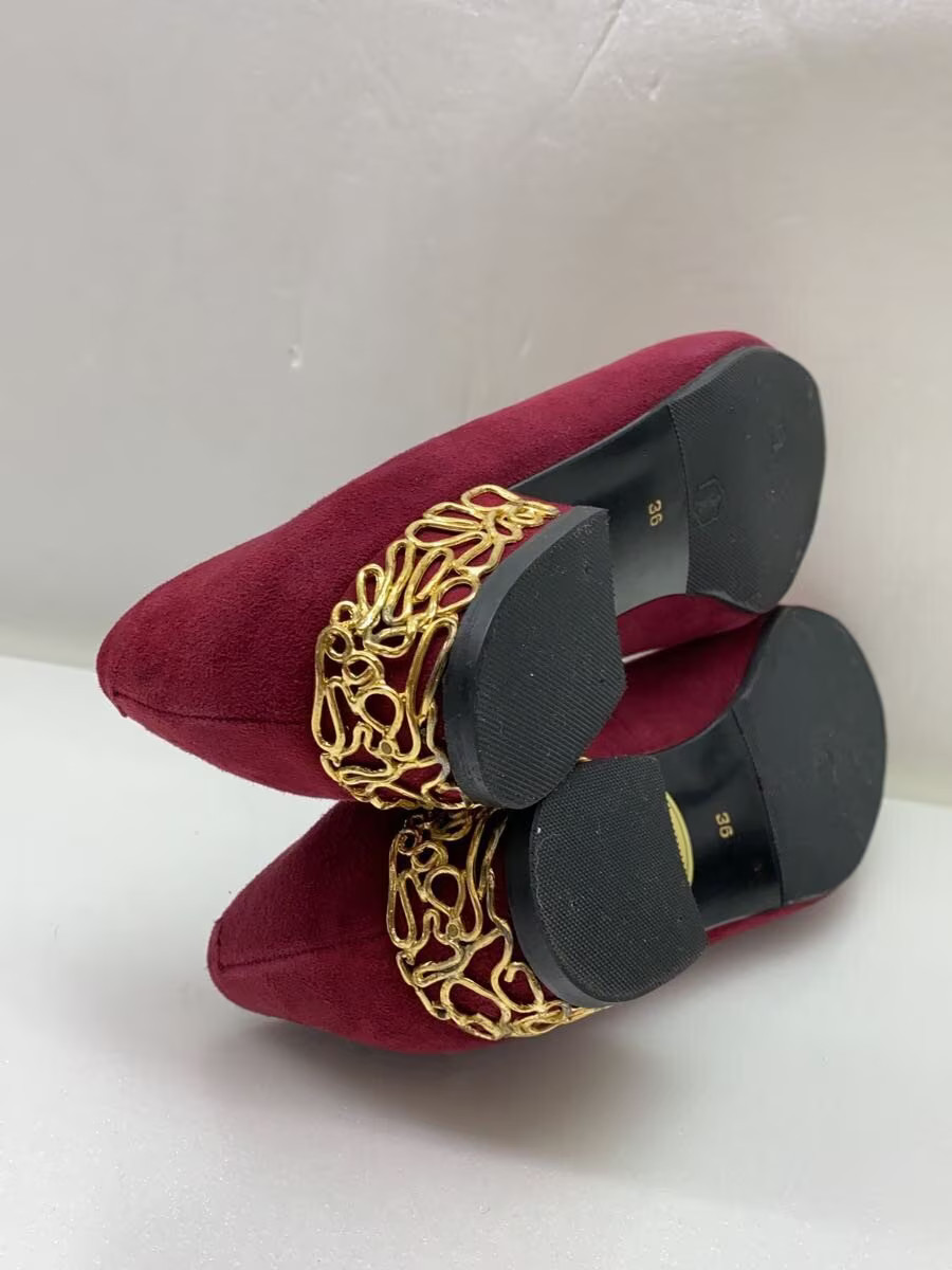 Yves Saint Laurent Pumps 36 Brd Suede Sh6108 Jlg86 thumbnail 4