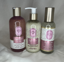 3 Bath Body Works Rose  Vanilla Essential Oil Mist, Wash/Foam Bath,  Lotion