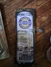 Chevrolet Super Service Metal Thermometer 17 Vintage Style Gm Licensed Nib