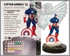 Marvel Heroclix  CAPTAIN AMERICA - 030 - RARE  X-Men '97  Set