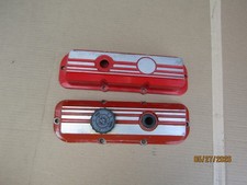 1985-1988 Pontiac Fiero 2.8 Valve Covers Pair 10034703 10034704 Left Right Oem