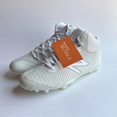 New Balance Burn Lacrosse Cleats BURNXMWT Men s 12.5 D White