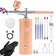 Airbrush Kit with Compressor, 48PSI High-Pressure Non-Clogging Airbrush with ...
