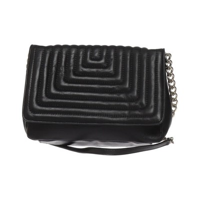 Zara Basic Collection, Umhängetasche, Damen, Baumwolle/Polyester, Schwarz #OBX
