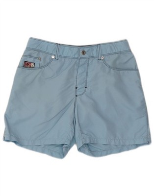 SAINT BARTH Mens Swimming Shorts Medium Blue Polyamide SI10