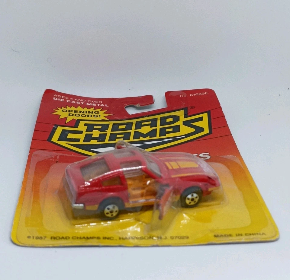 De colección 1987 Road Champs 61689E Euro Sports Datsun 280 ZX Original sellado cardado Foto 4 de 4