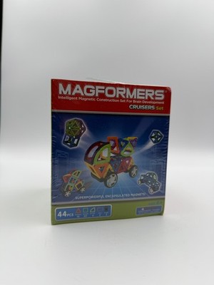 Magformers Cruisers Set 44 Pieces Intelligent Magnetic Construction Toy NEW NIB