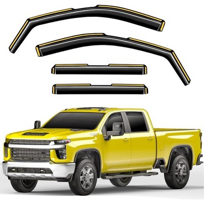 In-Channel Window Guards - Protect Your 2020-2026 Chevy/GMC Truck in Style