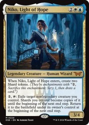 Niko, Light of Hope - Duskmourn: House of Horror - 224 - Mythic Rare