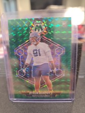 BYRON MURPHY II 2024 Panini Mosaic Green Mosaic Prizm Rookie Card RC #316. rookie card picture