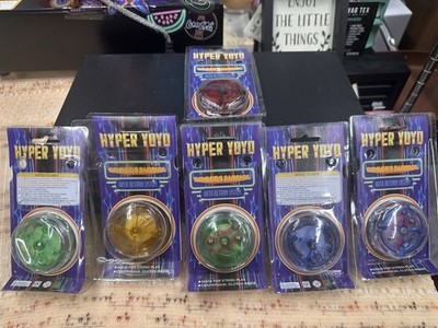 1999 Hyper Yoyo Pro Spinner Professional Auto Return System Different Colors