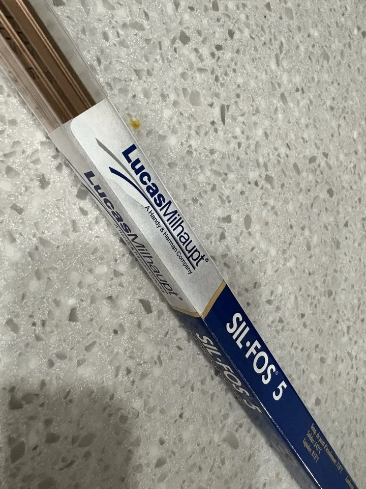 Solda Lucas Milhaupt Sil FOS 5% prata 28 hastes - Imagem 2 de 3