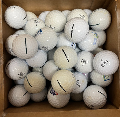 Vice Value Mix 50 Pack Used Golf Balls Mix AAA 3A Bulk Recycled Balls