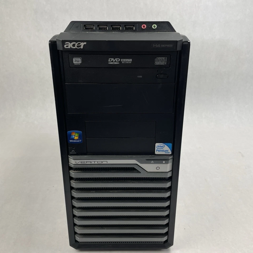 Acer Veriton M4800 Dual Core 5400 2.70 GHz 2 GB Ram No HDD No Os - Image 2 of 4