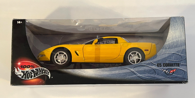 Hot Wheels C5 Corvette Yellow 1 18 Scale for sale online | eBay