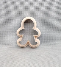 Gingerbread Man Clay Cutter Shape ~ Polymer Crafting Tool ~ Outline ~ You Choose