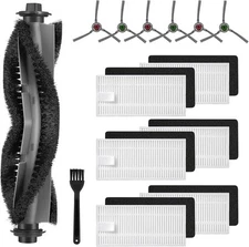 Airrobo P20 Robot Vacuum Cleaner Replacement Parts 1 Main Brush 6 HEPA Filters
