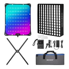 NEEWER 115W RGB LED Video Light Panel FL100C 2500K-10000K CRI96 Studio