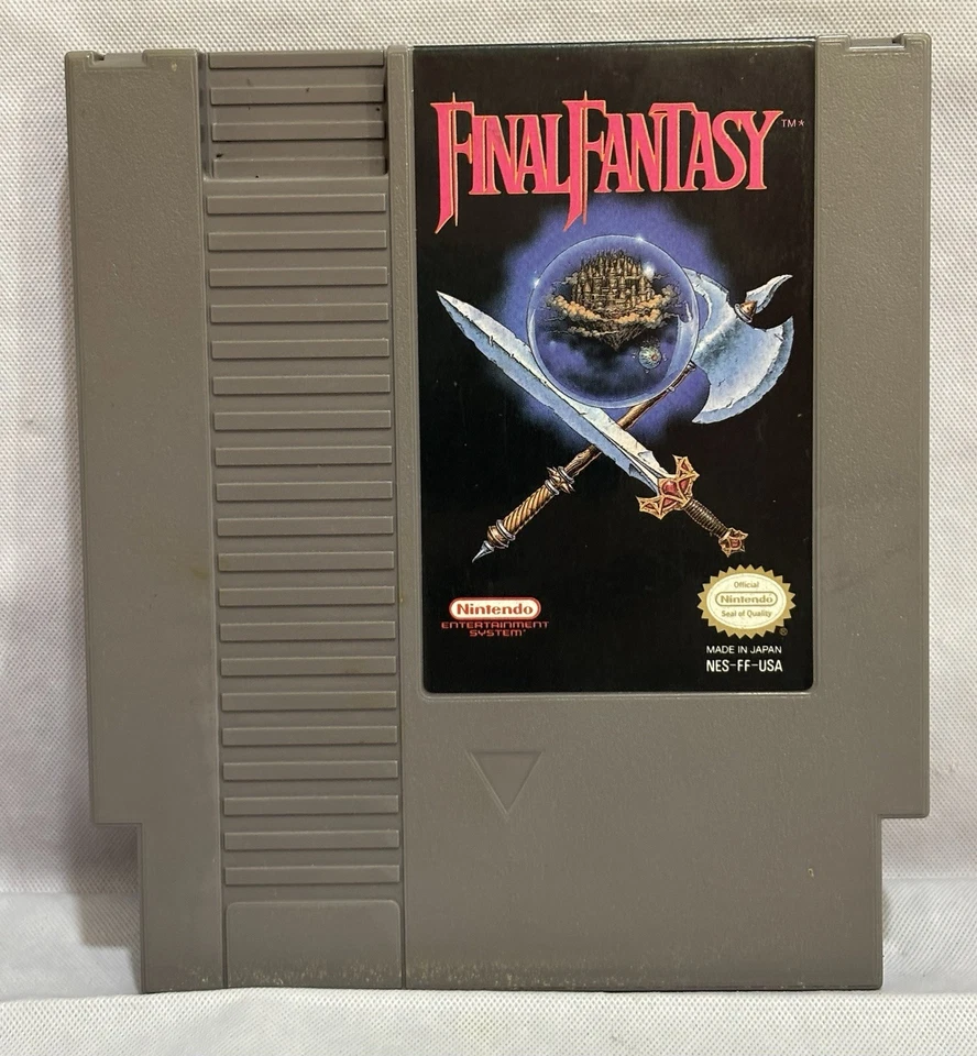 Final Fantasy Nintendo NES COMPLETO Juego con Caja Manual Mapas Envío Rápido Gratis Foto 2 de 4