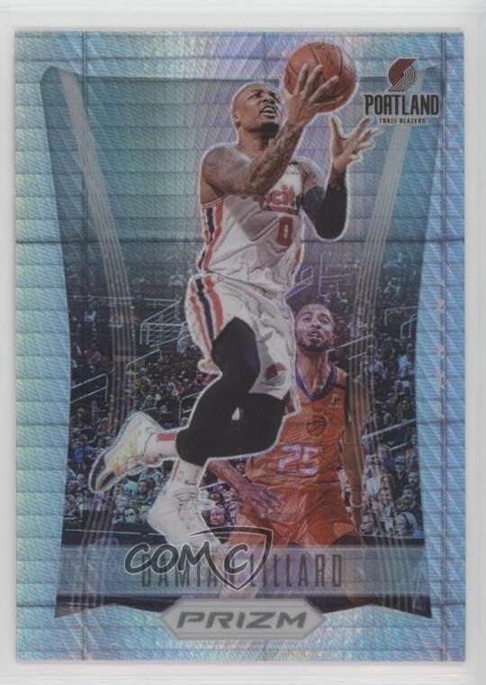 2020-21 Panini Prizm Prizm Flashback Hyper Prizm Damian Lillard #11 qf8
