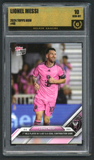 2024 Topps Now MLS #46 Lionel Messi Graded 10 Gem Mint  