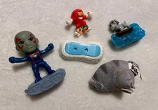Lot of 4 Happy Meal Toys. Drax. Knuckles. Max. Chloe.