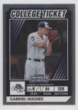 2022 Panini Elite Extra Edition College Tickets Optic Gabriel Hughes #CTO-13 3y1