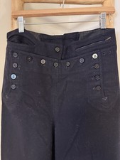Vintage World War II U.S Naval Clothing Factory Cracker Jack Sailor Pants WJT