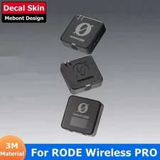 For RODE Wireless PRO Decal Skin Microphone MIC Sticker Vinyl Wrap Film Coat