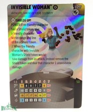 Heroclix Monthly OP Kit Invisible Woman L057 legacy card 
