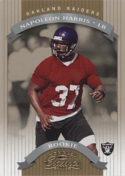2002 Donruss Classics Napoleon Harris #185 - 1 of 2