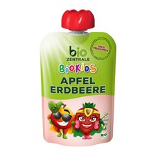 Biozentrale Bio BioKids Purée De Fruits Pomme Fraise