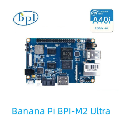 Banana Pi BPI-M2 Ultra Allwinner A40i Quad Core 2GB DDR3 8GB eMMC Single Board