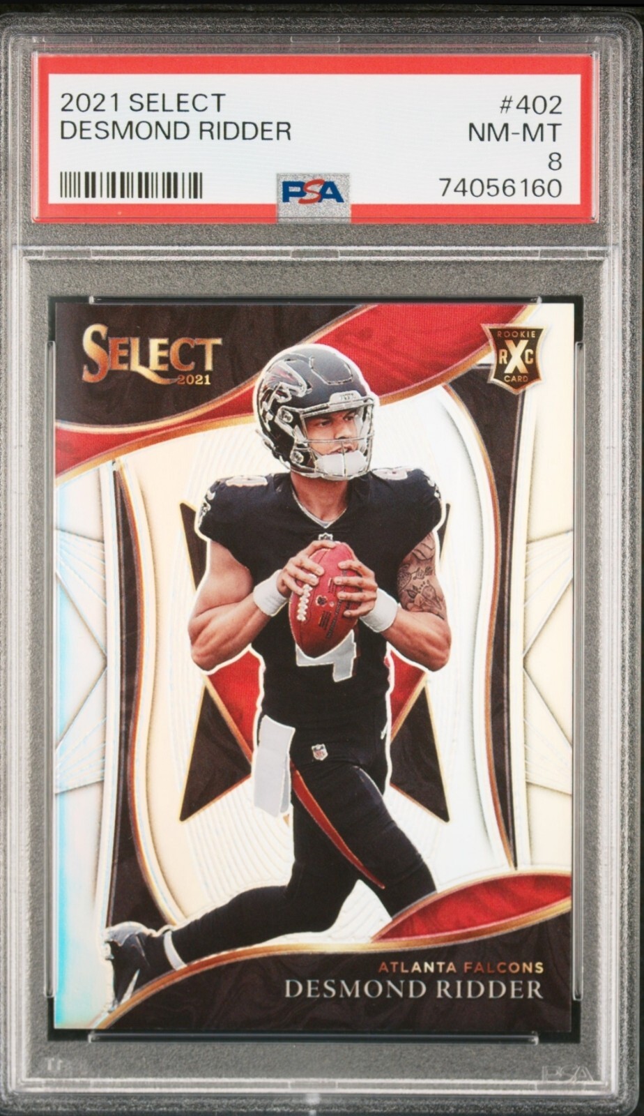 2021 Select Desmond Ridder XRC PSA 8