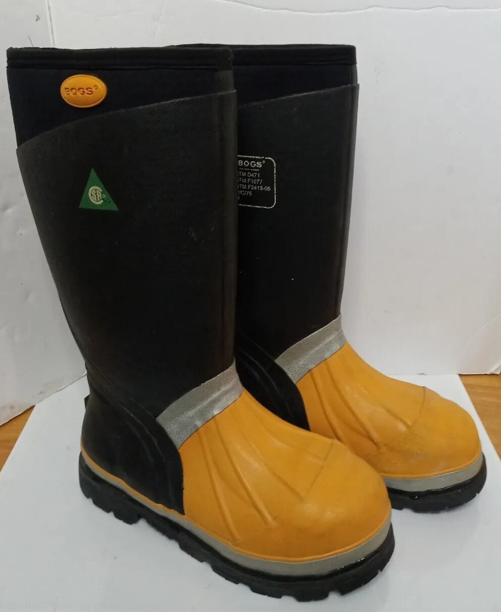 Bogs Mens Journeyman Stmg Steel Toe Waterproof Work Boot SZ  display picture 3