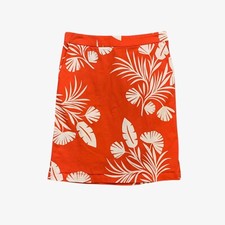 Boden Skirt Womens 10L Long Multi Danby Pull On Jungle Bouquet Mini Pockets