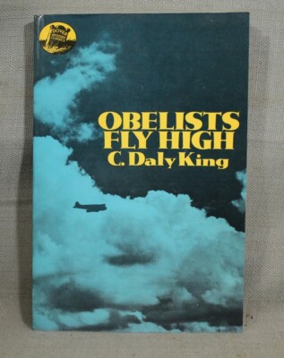 Obelists Fly High by C Daly King vintage Dover Mystery Classics pb  book