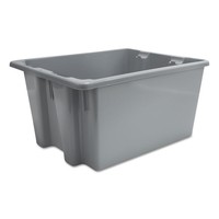 Rubbermaid Commercial Palletote Box 9.72gal Gray 10/carton 1721gract on sale Rubbermaid Commercial Palletote Box 9.72gal Gray 10/carton 1721gract on sale