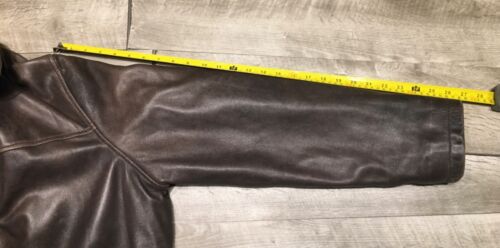 Mens Kenneth Cole Reaction Leather Car Motorcycle Riding Coat Jacket Size XL - Picture 7 of 13