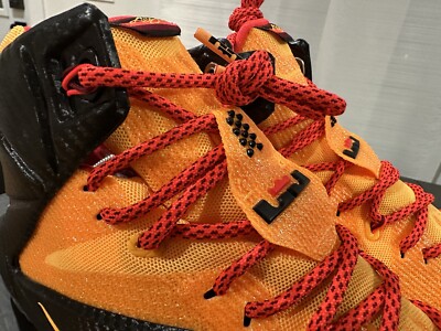 Nike LeBron 12 CLE - 684593-830 Cleveland Witness 10.5 
