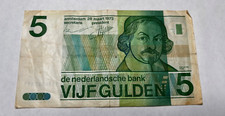 Netherlands 5 Gulden 1973 Circulated Banknote