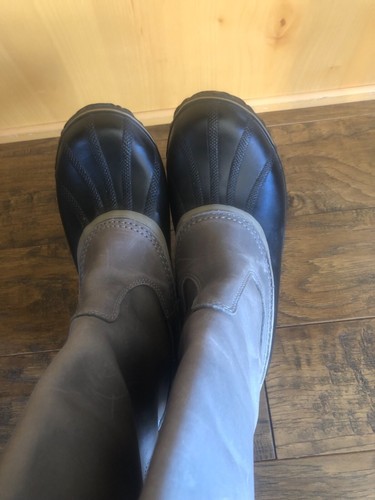 SOREL SLIMPACK TALL II 9 EQUESTRIAN Riding Rain Boot Women EXCELLENT Condition - Picture 7 of 9