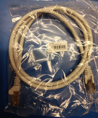 2x Netzwerk-/Patch-Kabel SFTP CAT5 CAT5e grau 1m neu