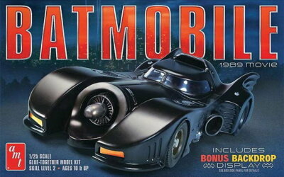 未使用・未開封品) AMT 1/25 バットモービル (1989) df5ndr3 AMT